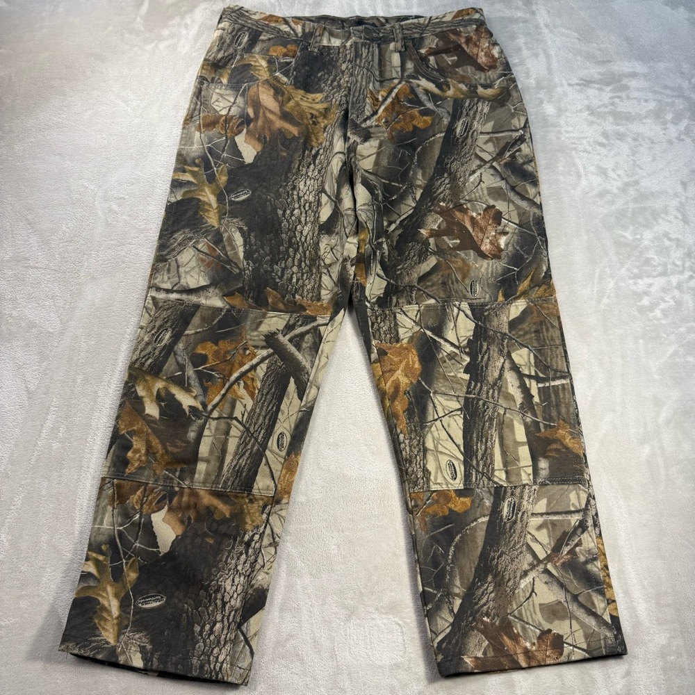 Vintage Wrangler Realtree Camo Double Knee Jeans Men's Sz 34x30 97GR1HH